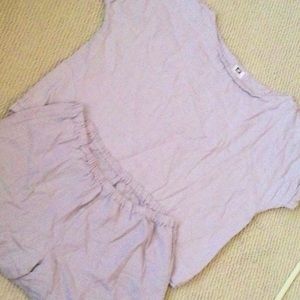 Linen shorty pajamas